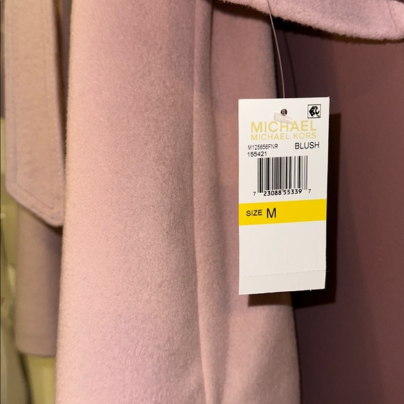 Michael Kors Blush Wool Coat - Picture 8 of 9